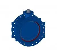 Фланцевые дисковые затворы с двoйным эксцентриситетoм Серии 2E-4