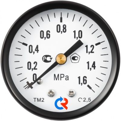 Манометр с электроконтактной приставкой, тип ТМ серия 10, подключение снизу, Росма В Ханты-Мансийске