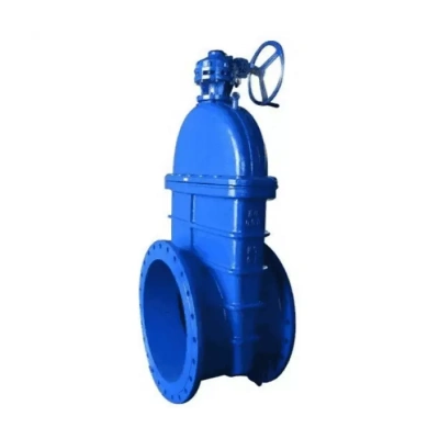 Задвижка чугун 30ч539р аналог МЗВ обрезиненный клин c гайкой Ду 800 Ру10/16 Тмакс=120C фл с редуктором В Ханты-Мансийске